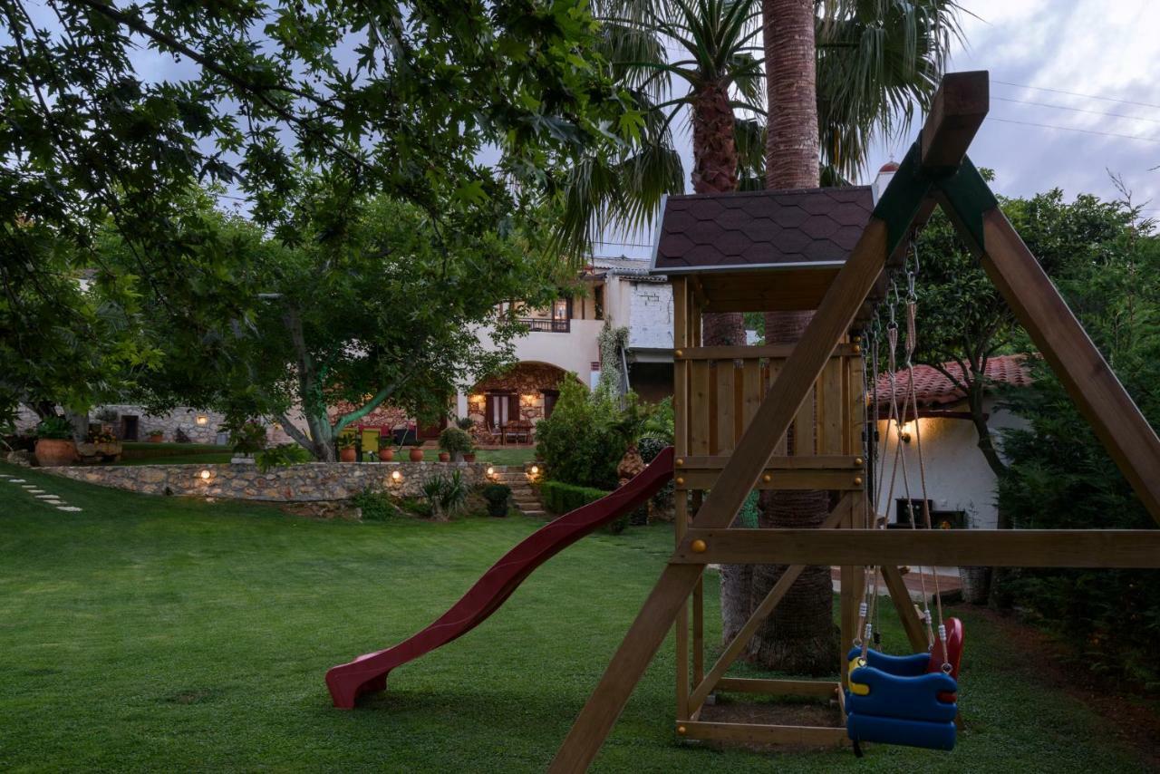 Alia Stone Villa-Ideal For Families-Heated Pool Nohia ภายนอก รูปภาพ