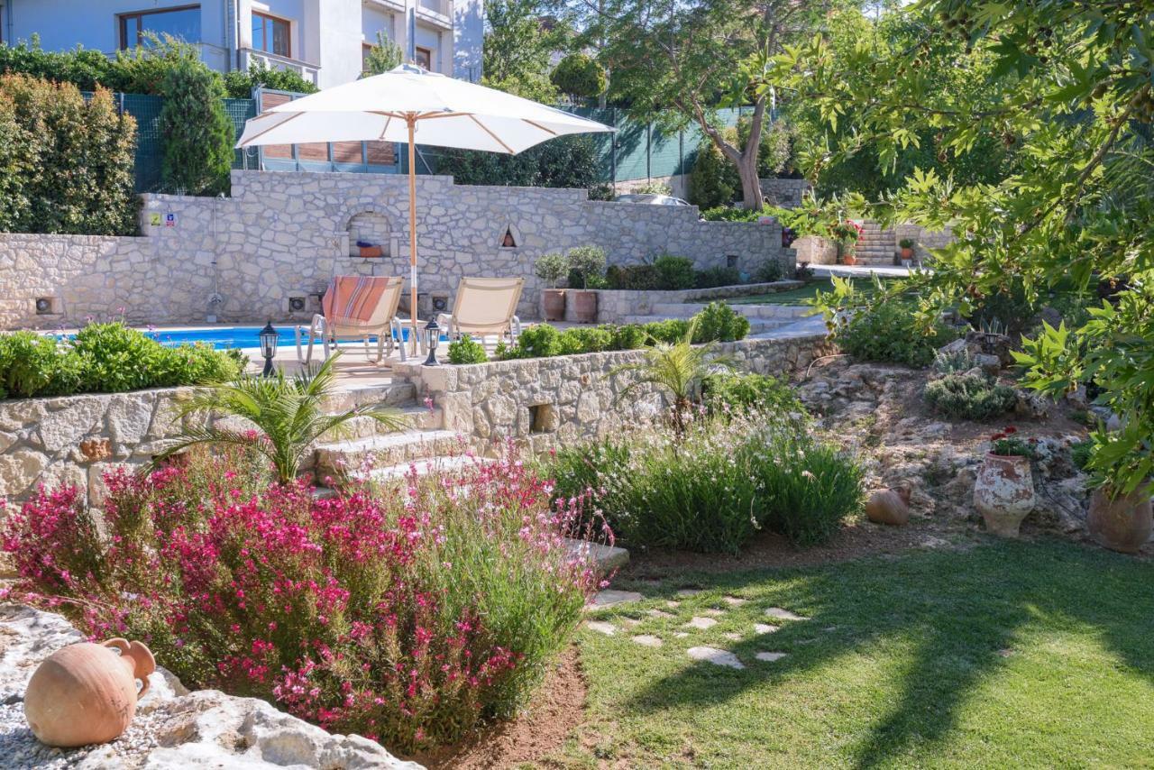 Alia Stone Villa-Ideal For Families-Heated Pool Nohia ภายนอก รูปภาพ