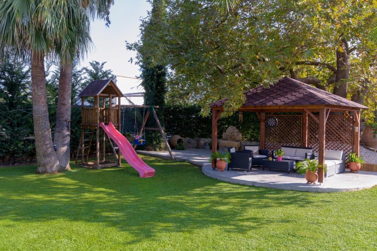 Alia Stone Villa-Ideal For Families-Heated Pool Nohia ภายนอก รูปภาพ